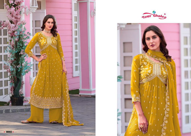 Aaliya Cut By Your Choice Wedding Salwar Suit Catalog